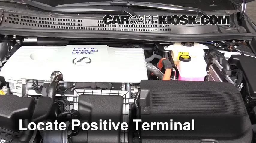 2014 Lexus CT200h 1.8L 4 Cyl. Battery Jumpstart